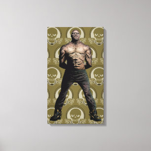 Suicide Squad Killer Croc Comic Book Art Canvas Print