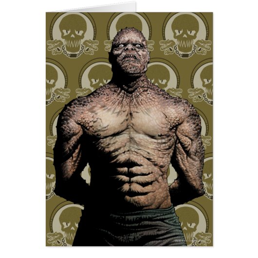 Suicide Squad | Killer Croc Comic Book Art Cards (Front)