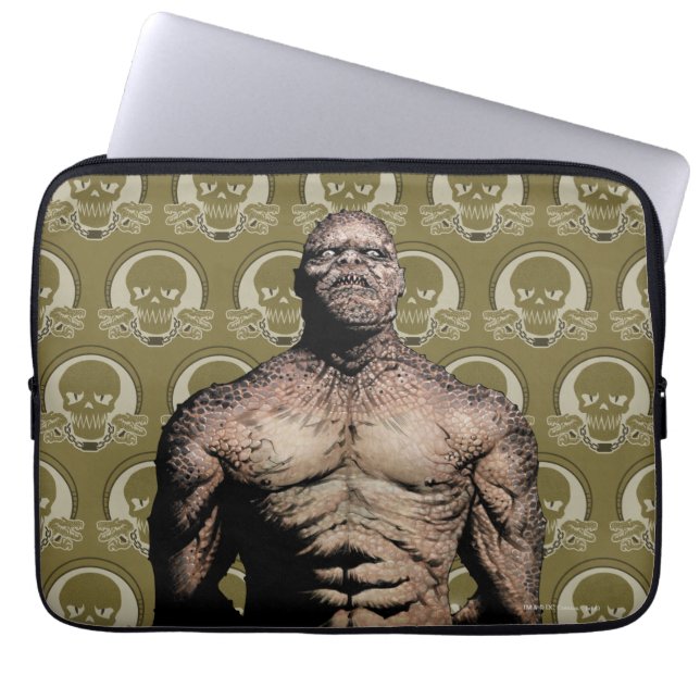 Suicide Squad | Killer Croc Comic Book Art Laptop Sleeve (Front)
