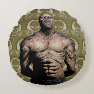 Suicide Squad Killer Croc Comic Book Art Round Pillow