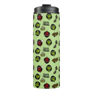 Suicide Squad Killer Croc Emoji Pattern Thermal Tumbler