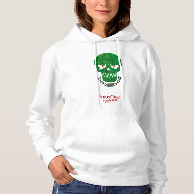 Suicide Squad | Killer Croc Head Icon Hoodie (Front)