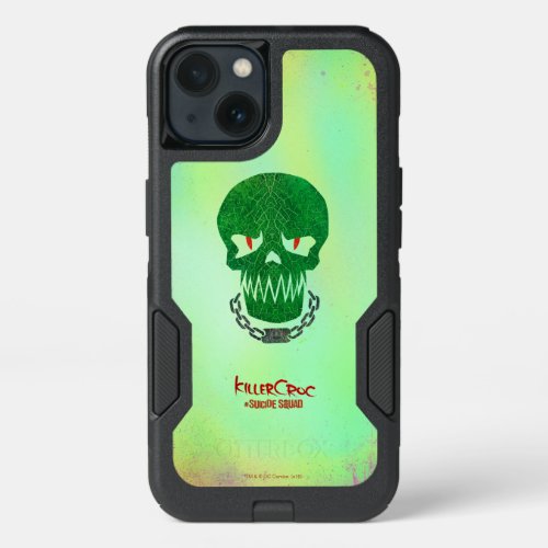 Suicide Squad  Killer Croc Head Icon iPhone 13 Case