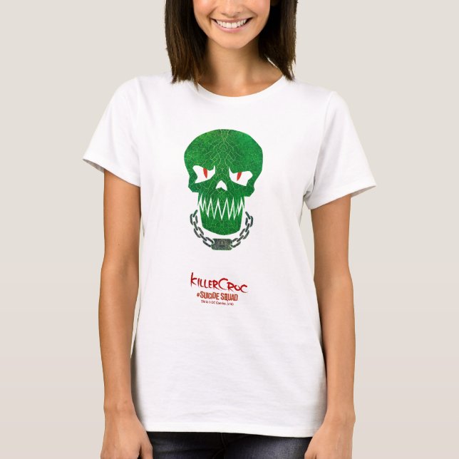 Suicide Squad | Killer Croc Head Icon T-Shirt (Front)