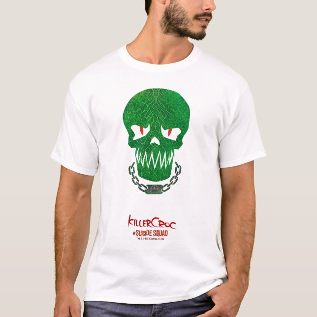 Suicide Squad | Killer Croc Head Icon T-Shirt (Front)