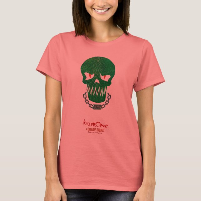 Suicide Squad | Killer Croc Head Icon T-Shirt (Front)