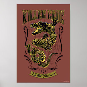 Suicide Squad   Killer Croc Tattoo Poster