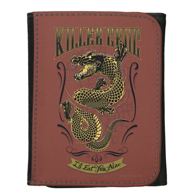 Suicide Squad | Killer Croc Tattoo Wallet (Front Vertical)