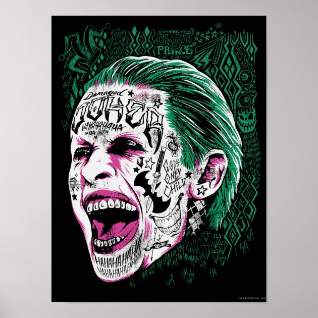 Amazoncom Lucky you Giclee print of pencil drawing from Suicide Squad   Handmade Products
