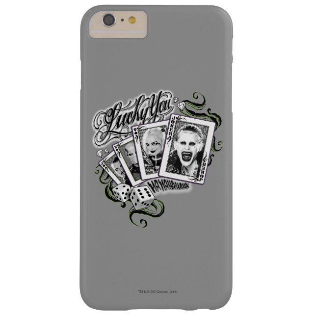 Suicide Squad | "Lucky You" Playing Cards Case-Mate iPhone Case (Back)