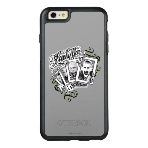 Suicide Squad  Lucky You Playing Cards OtterBox iPhone 66s Plus Case