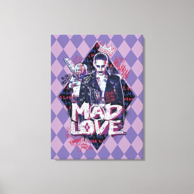 Suicide Squad | Mad Love Canvas Print (Front)