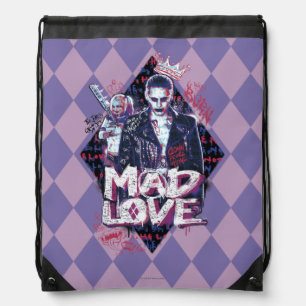 Suicide Squad   Mad Love Drawstring Bag