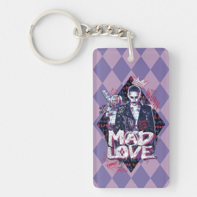 Suicide Squad | Mad Love Keychain (Front)