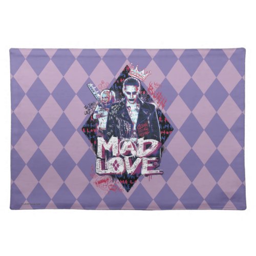 Suicide Squad  Mad Love Placemat