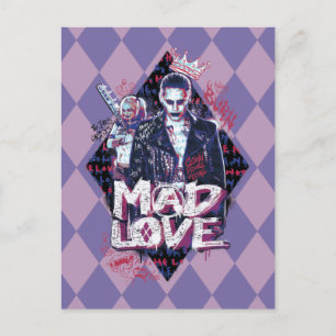 Suicide Squad Mad Love Postcard
