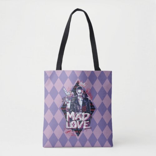 Suicide Squad  Mad Love Tote Bag