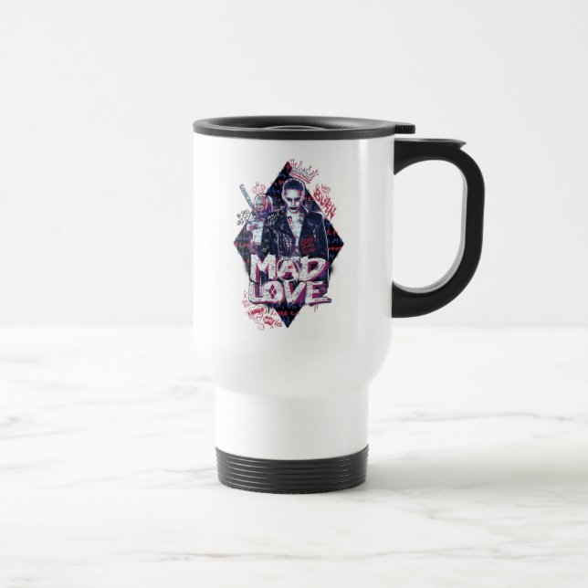 Suicide Squad | Mad Love Travel Mug (Right)