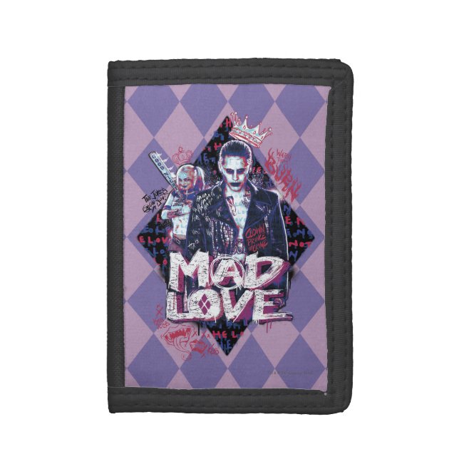 Suicide Squad | Mad Love Tri-fold Wallet (Front Vertical)