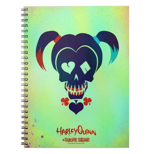 Suicide Squad  Mr Harley Quinn Head Notebook