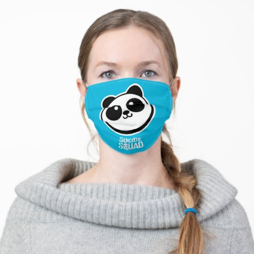 Suicide Squad  Panda Purveyors Logo Adult Cloth Face Mask