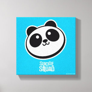 Suicide Squad Panda Purveyors Logo Canvas Print