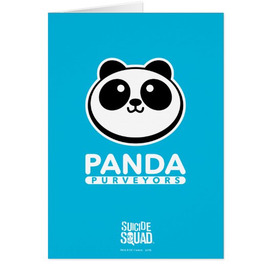 Suicide Squad | Panda Purveyors Logo Cards (Front)