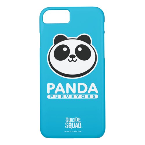 Suicide Squad  Panda Purveyors Logo iPhone 87 Case
