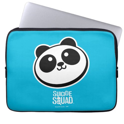 Suicide Squad  Panda Purveyors Logo Laptop Sleeve