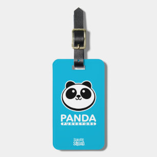 Suicide Squad Panda Purveyors Logo Luggage Tag