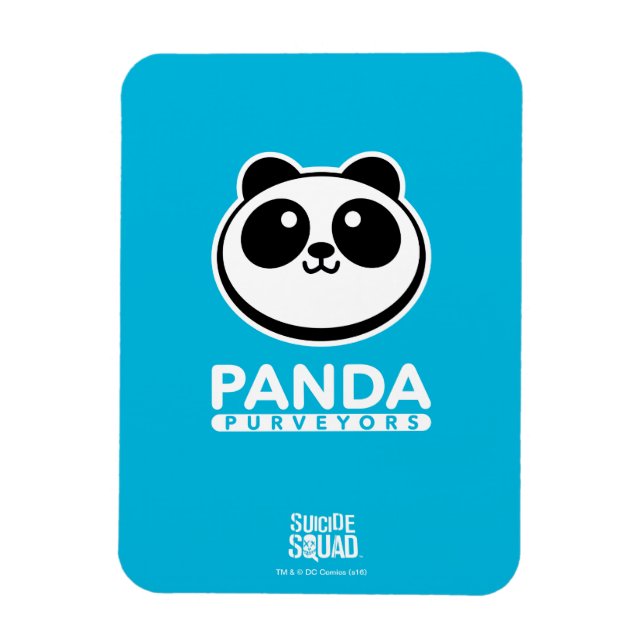 Suicide Squad | Panda Purveyors Logo Magnet (Vertical)