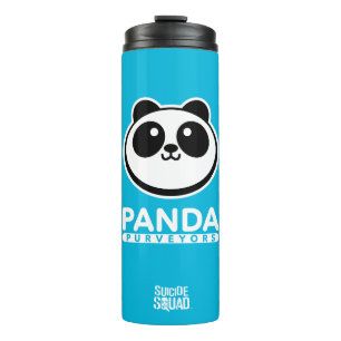 Suicide Squad   Panda Purveyors Logo Thermal Tumbler