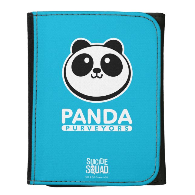 Suicide Squad | Panda Purveyors Logo Wallet (Front Vertical)