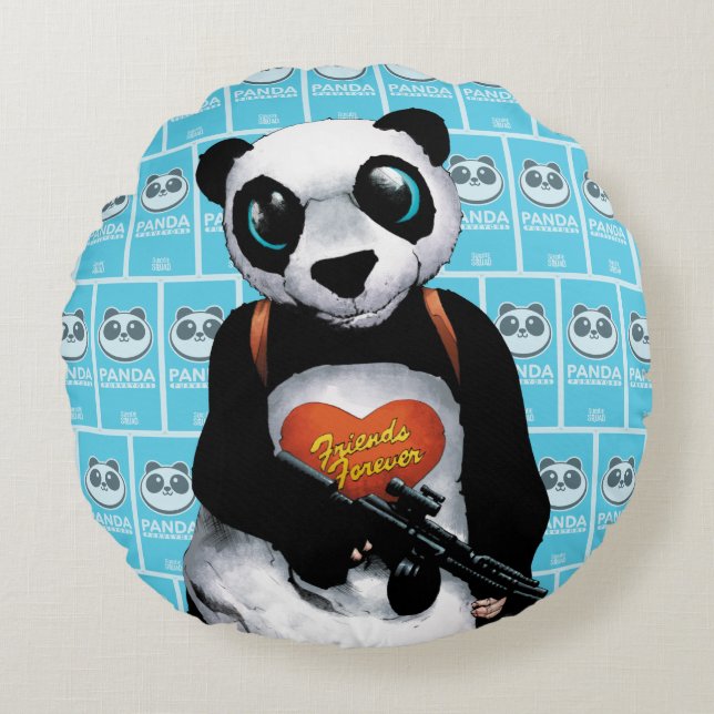 Suicide Squad | Panda Round Pillow (Front)