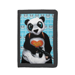 Suicide Squad Panda Tri-fold Wallet