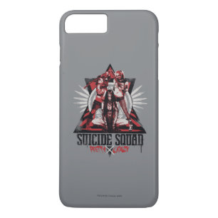Suicide Squad Pretty Crazy Squad Girls iPhone 8 Plus/7 Plus Case