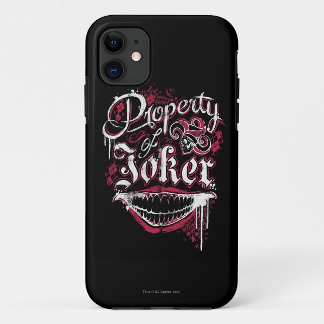 Suicide Squad | Property of Joker Case-Mate iPhone Case (Back)