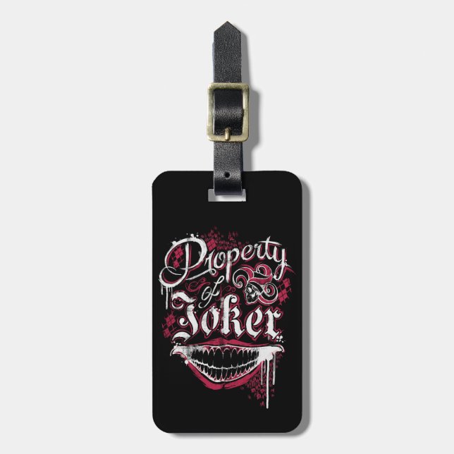 Suicide Squad | Property of Joker Luggage Tag (Front Vertical)