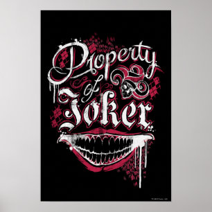 Suicide Squad Property of Joker Poster