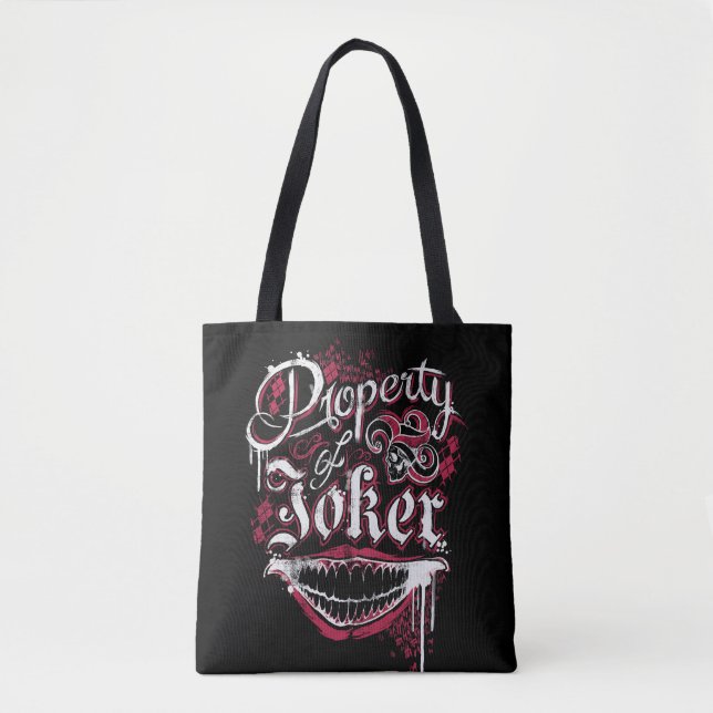 Suicide Squad | Property of Joker Tote Bag (Front)