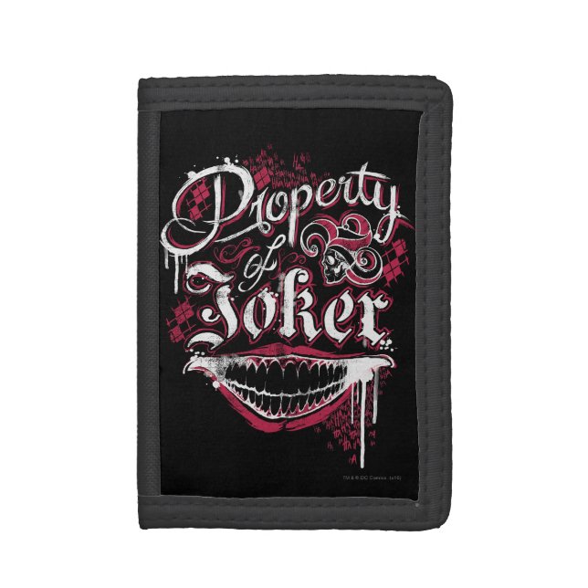 Suicide Squad | Property of Joker Wallet (Front Vertical)