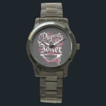 Suicide Squad | Property of Joker Watch<br><div class="desc">Suicide Squad - Property of Joker. White lettering with red outline on black background.</div>