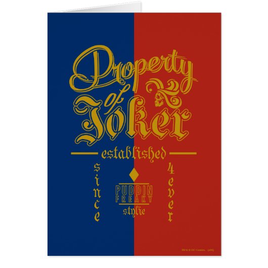 Suicide Squad | Puddin Freaky (Front)