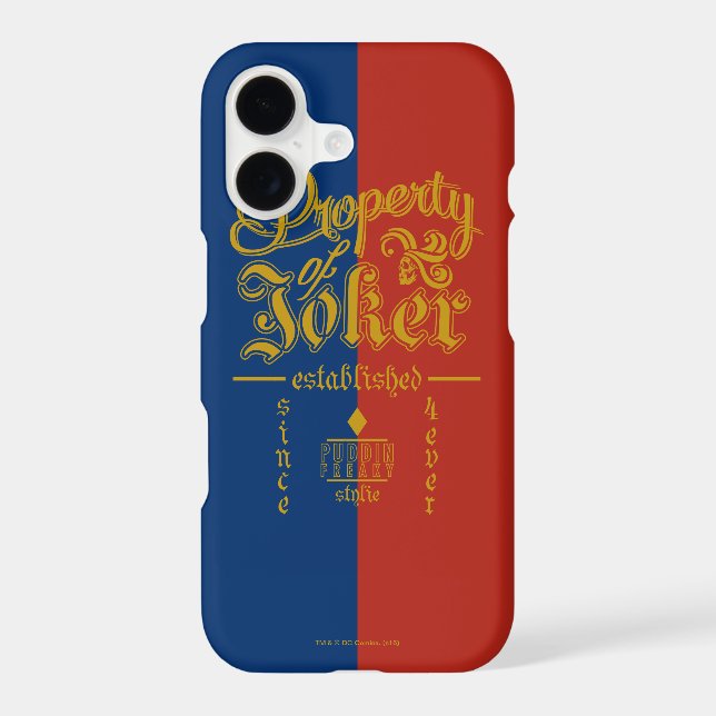 Suicide Squad | Puddin Freaky Iphone Case (Back)