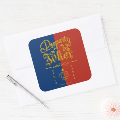 Suicide Squad Puddin Freaky Square Sticker Zazzle