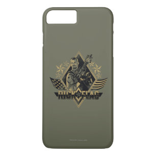 Suicide Squad   Rick Flag Badge iPhone 8 Plus/7 Plus Case