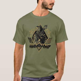 Suicide Squad   Rick Flag Badge T-Shirt