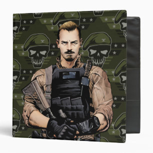 Suicide Squad   Rick Flag Comic Book Art Binder
