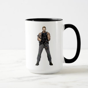 Suicide Squad   Rick Flag Comic Book Art Mug