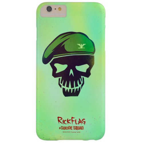 Suicide Squad  Rick Flag Head Icon Barely There iPhone 6 Plus Case